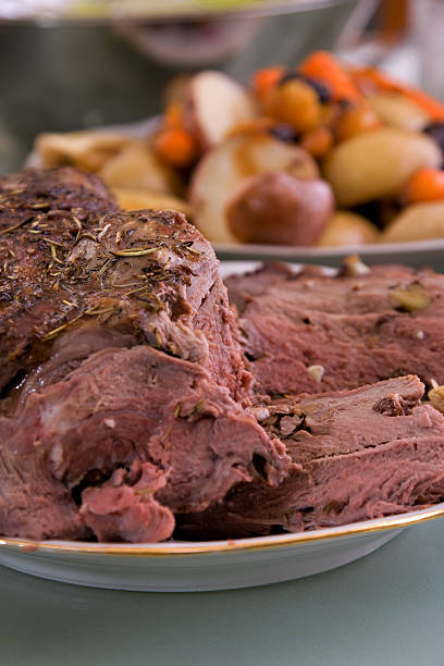 istock Roasted Leg Of Lamb 179284239