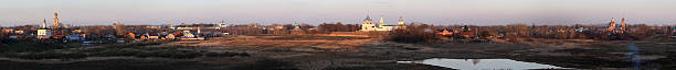 istock Panorama of Suzdal on a decline 179284266