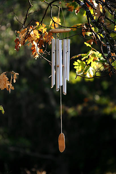 Wind Chimes stock photo