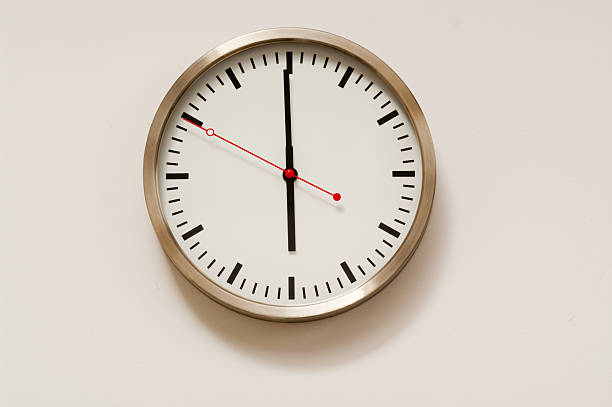 Six O'Clock stock photo