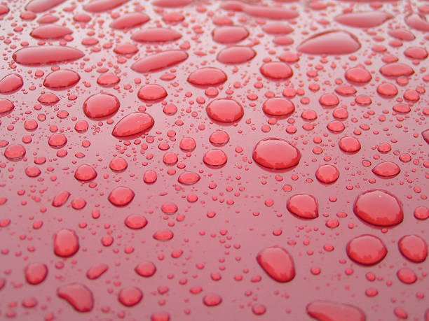 Water drops stock photo