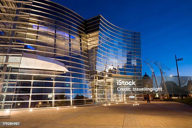 Christchurch Art Gallery At Twilight Stock Photo - Download Image Now - Christchurch - New Zealand, New Zealand, Building Exterior