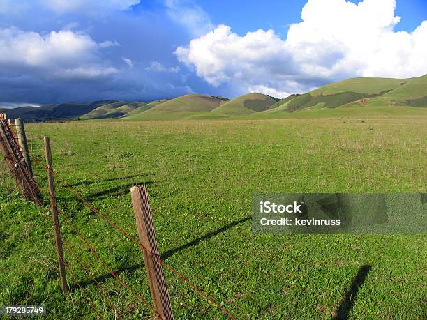 Storm Rollen In Green Hills Stockfoto und mehr Bilder von Anhöhe - Anhöhe, Berg, Blau