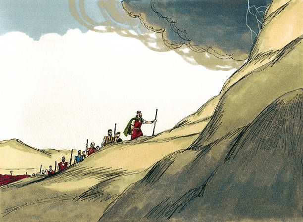 istock Moses Leads Israelites to God 179285883