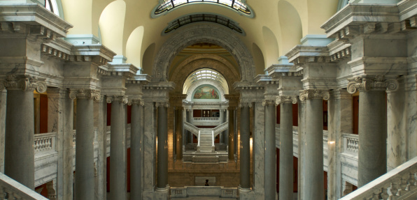 Interior of Kentucky State Capitol.