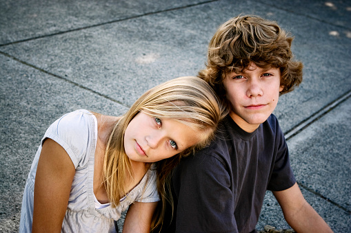 Teen Brother and Sister - more of them here -
