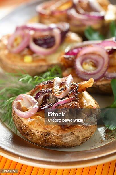 Oven Veal Stock Photo - Download Image Now - Bun - Bread, Cheese, Crockery
