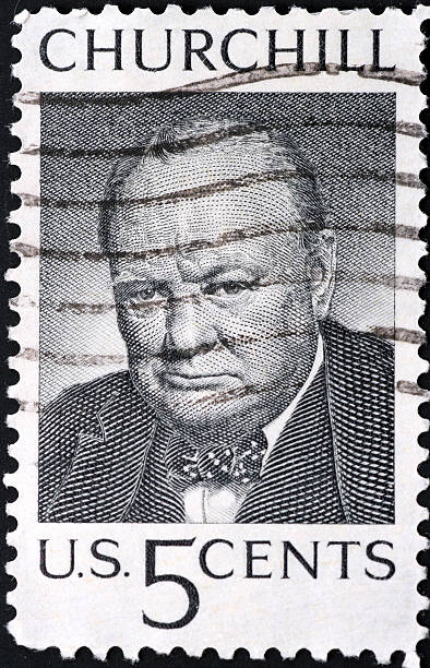 istock Winston Churchill stamp 179286934