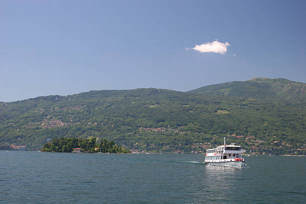 istock Lago Maggiore with Isola Madre and passenger ship 179287123