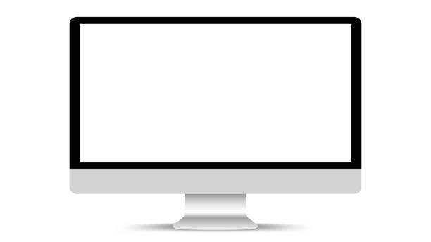 istock Computer screen vector illustration. Monitor. Stock royalty free vector illustration. 1792871983