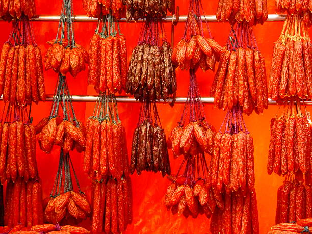 Chinês salsichas 1 - foto de acervo