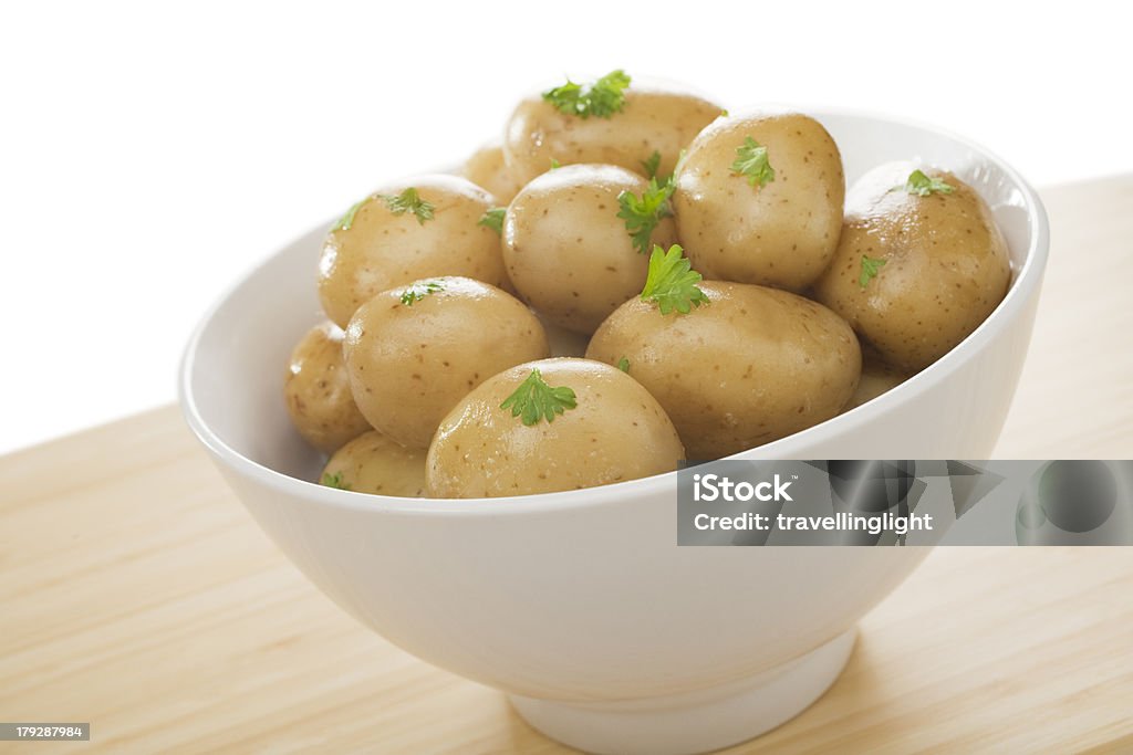 New Potato Bowl gekochten Speisen - Lizenzfrei Farbbild Stock-Foto