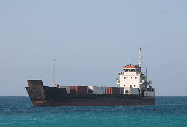 Caribbean Cargo stock photo