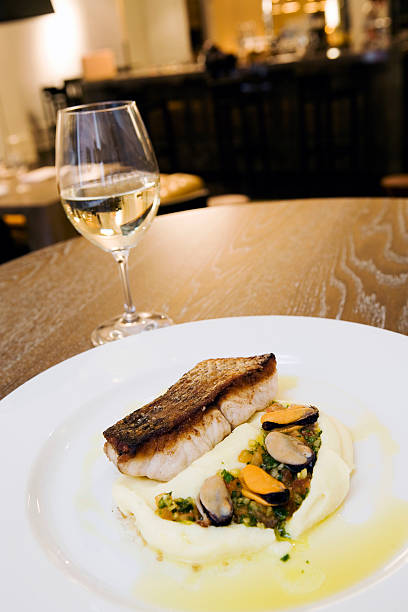 istock Fish meal at fancy restaurant 2 179289226