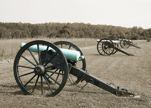 istock Civil War cannons -- color study 179289481
