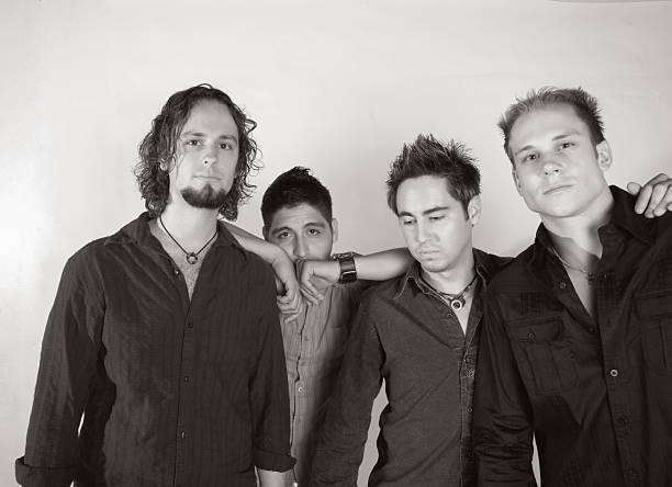 istock Four Young Guys Who Play in a Band 179289483