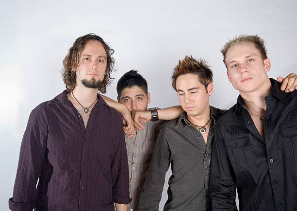 istock Four Young Guys Who Play in a Band 179289487