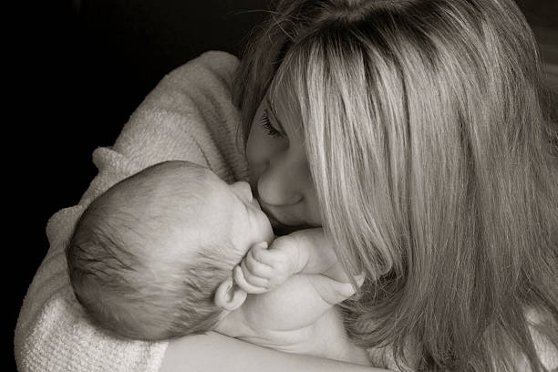 istock Mother and Baby Nuzzle 179289508