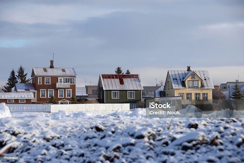 Islande de maisons - Photo de Architecture libre de droits