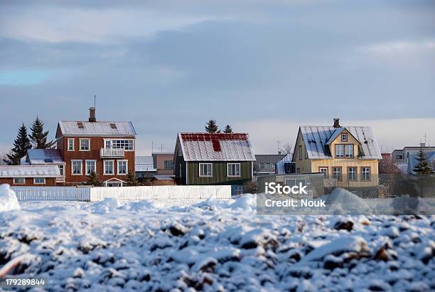 아이슬란드 왜고너의 주택 0명에 대한 스톡 사진 및 기타 이미지 - 0명, 건축, 겨울