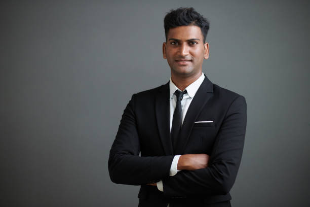 istock Smiling Confident Young Businessman 1792898667