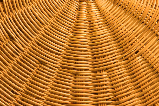 Macro fundo de bambu - foto de acervo