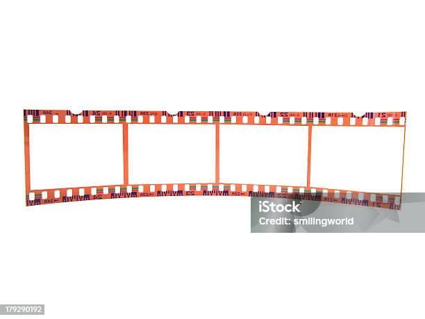 Closeup Of 35 Mm Filmstripe Stock Photo - Download Image Now - Blank, Border - Frame, Camera Film