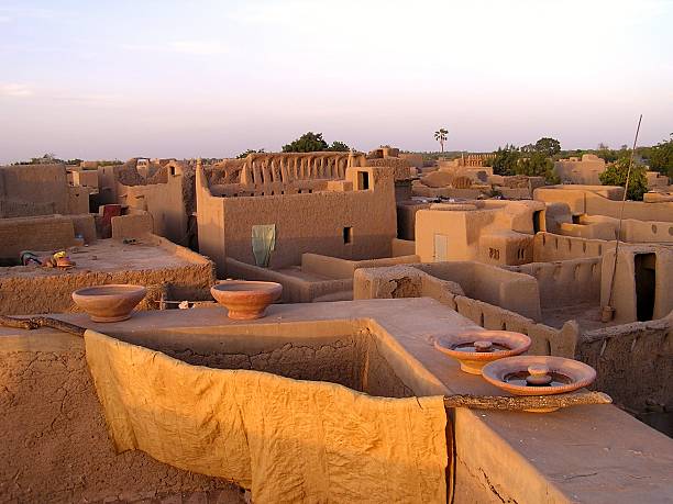 Houses of Djenne "Houses of Djenne made of loam, Mali, Western Africa" Mali stock pictures, royalty-free photos & images