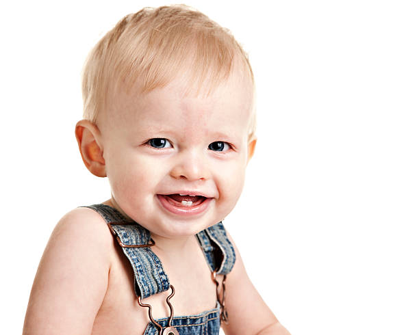 istock Happy Baby Boy in Overalls 179290523