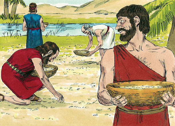 istock Moses, Israelites Gather Manna 179290527