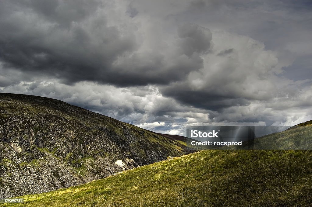 Vista a Wicklow montagne. L'Irlanda - Foto stock royalty-free di Carlow