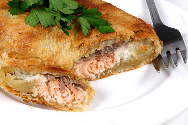 salmon in crust