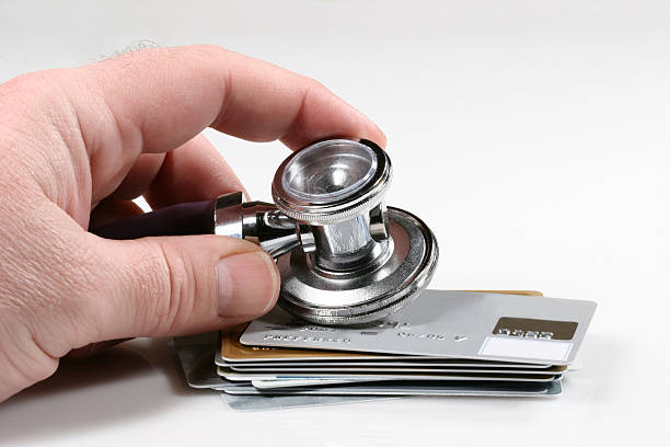 verificação de crédito 1 - credit card report rating healthcare and medicine - fotografias e filmes do acervo
