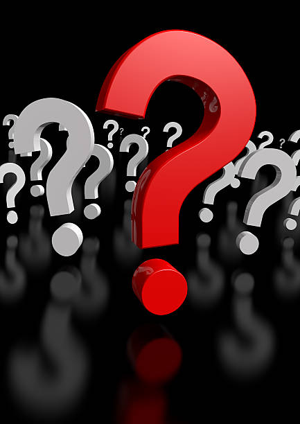 istock Too Many Questions, only one red! 3d rendering 179291782