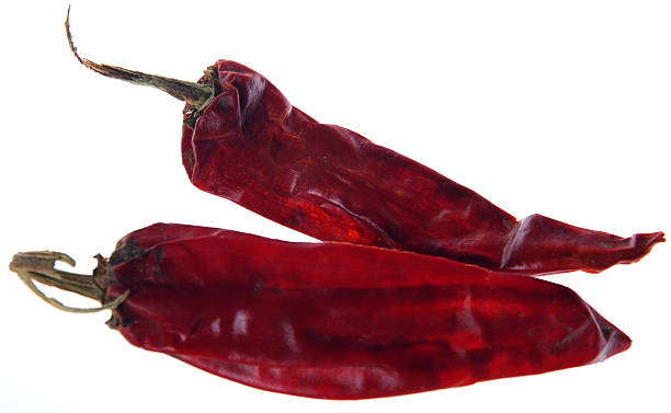 red chiles - arbol stock-fotos und bilder