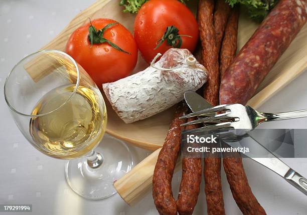 Foto de Carne E Vinhos e mais fotos de stock de Bebida alcoólica - Bebida alcoólica, Carne, Carne de Porco