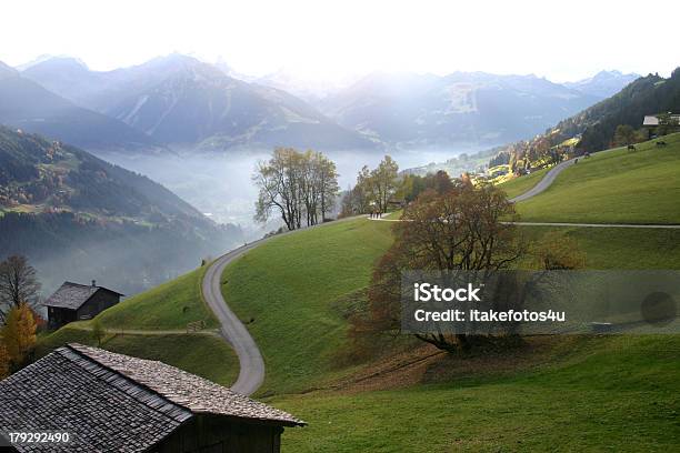 Österreich Silbertal Valley Und Die Berge Stockfoto und mehr Bilder von Herbst - Herbst, Wandern, Alpen