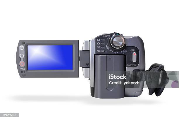 Isolated Video Camera Stock Photo - Download Image Now - Activity, Amateur, Arts Culture and Entertainment