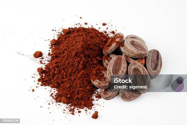 Ingredienti Di Cioccolato - Fotografie stock e altre immagini di Fava - Fagiolo - Fava - Fagiolo, Fava - Pianta, Frutto di cacao