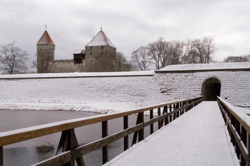 bishop castle on Saaremaa, Estonia