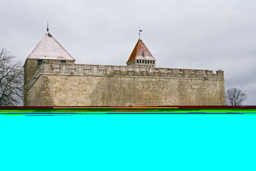 bishop castle on Saaremaa, Estonia