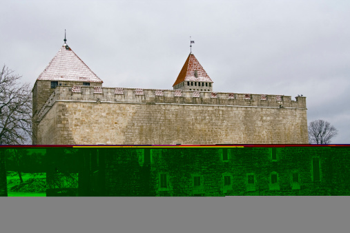 bishop castle on Saaremaa, Estonia