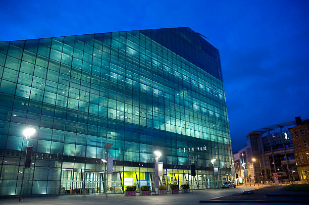 istock Dawn Manchester city centre 179293860