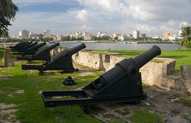 Bay of Havana stock photo