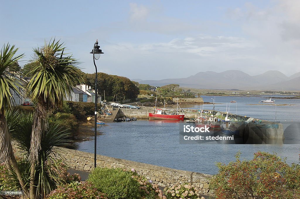 Le port du Roundstone Connemara - Photo de Port libre de droits