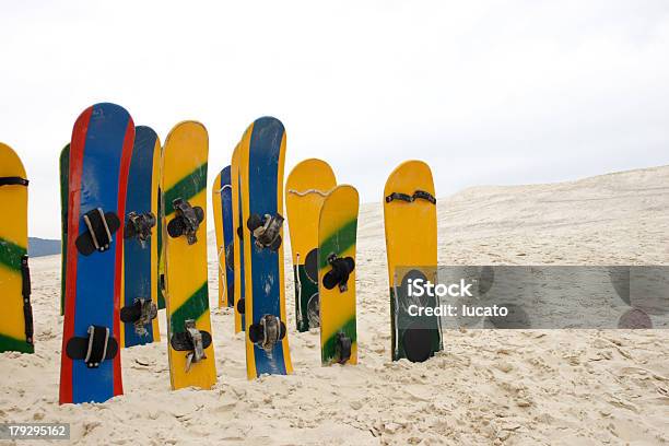 Sand Boards Stock Photo - Download Image Now - Sandboarding, Arranging, Brazil