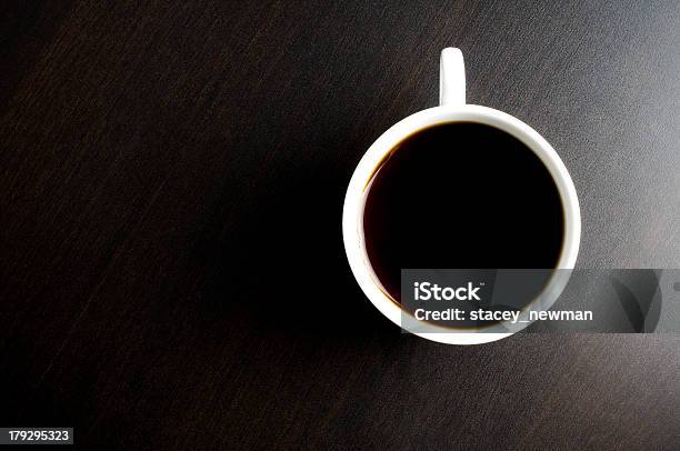 Café Y Espacio Para Texto Fondo Foto de stock y más banco de imágenes de Alimento - Alimento, Bebida, Bebida caliente