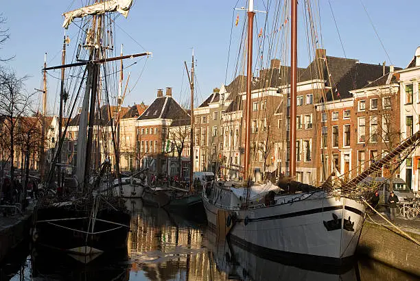 anual presentation of the sailingfleet in Groningen