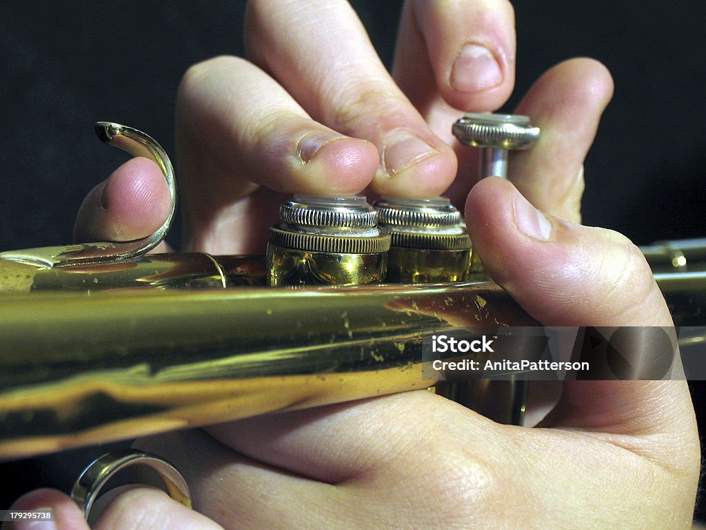 Trompete Jogador - Foto de stock de Adulto royalty-free