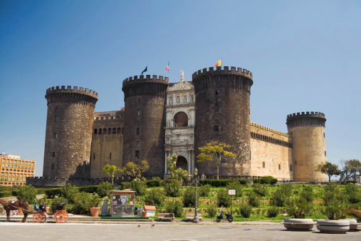Castel Nuovo (New Castle), also called Maschio Angioino, medieval castle in Naples, Italy.